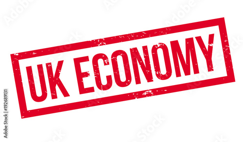 UK Economy rubber stamp. Grunge design with dust scratches. Effects can be easily removed for a clean, crisp look. Color is easily changed.