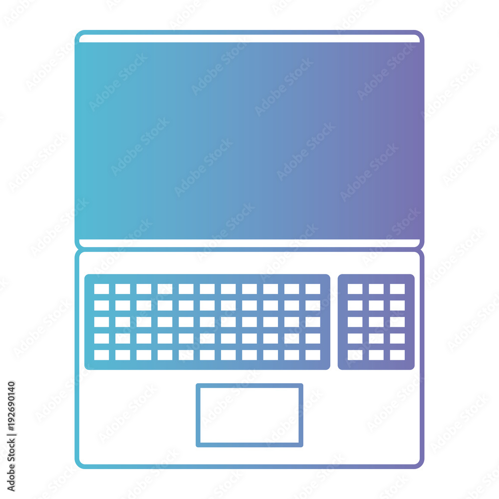 laptop computer isolated icon vector illustration design laptop computer isolated icon vector illustration design