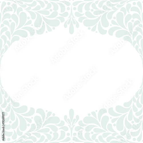 Abstract floral pattern. Vector seamless background. Perfect for invitations or announcements.