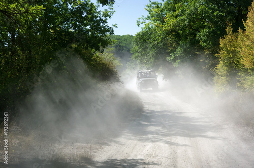 Off road driving