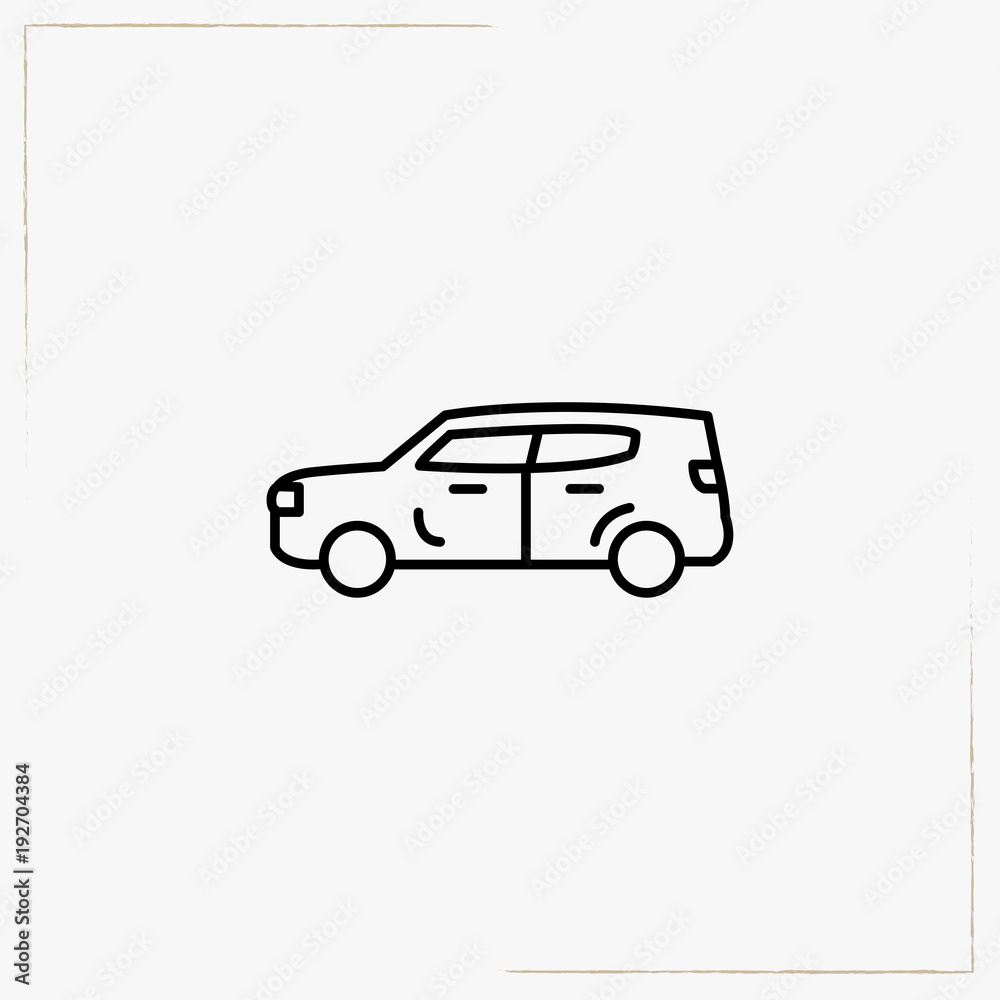 mini van line icon