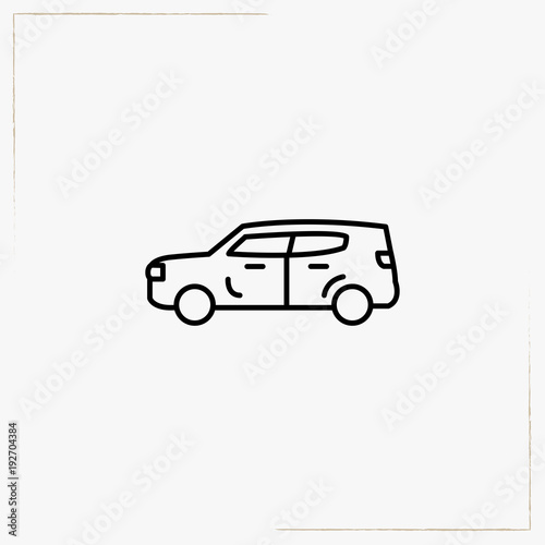 mini van line icon