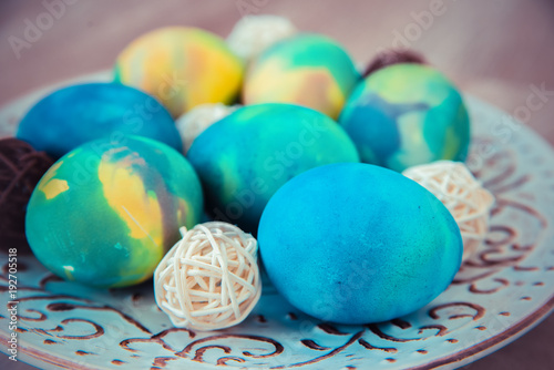 watercolor eggs
