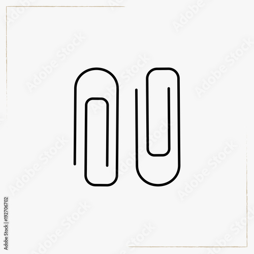 clip line icon