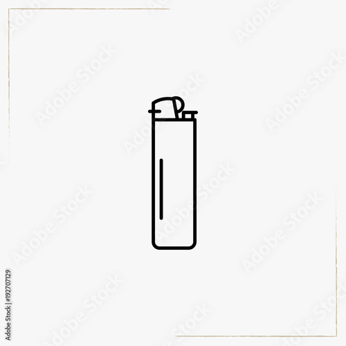 lighter line icon