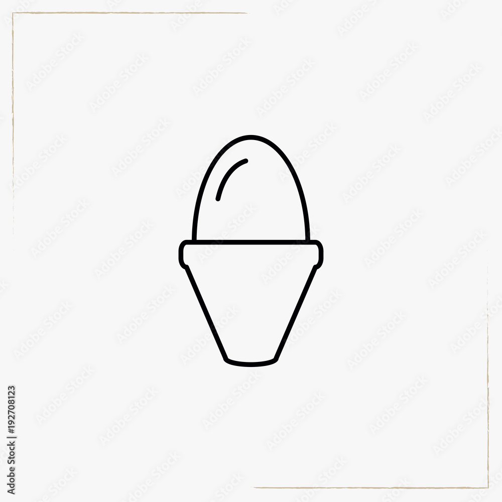 egg line icon egg line icon