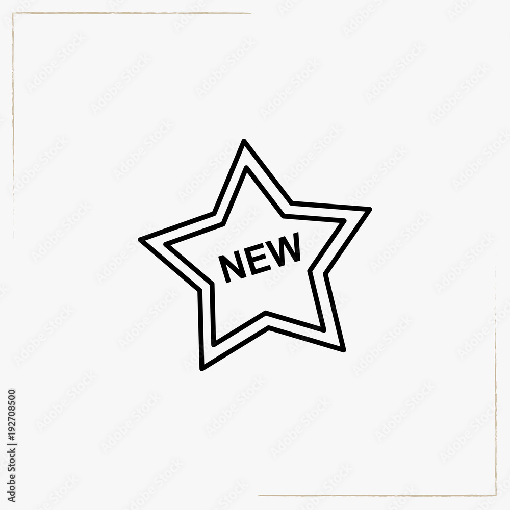 signboard new line icon signboard new line icon