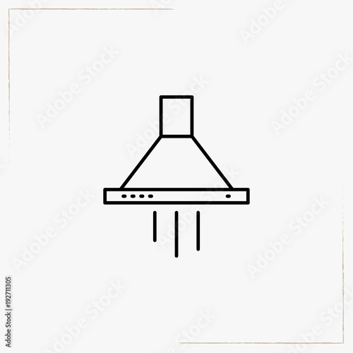 air exhaust line icon © Orkhan