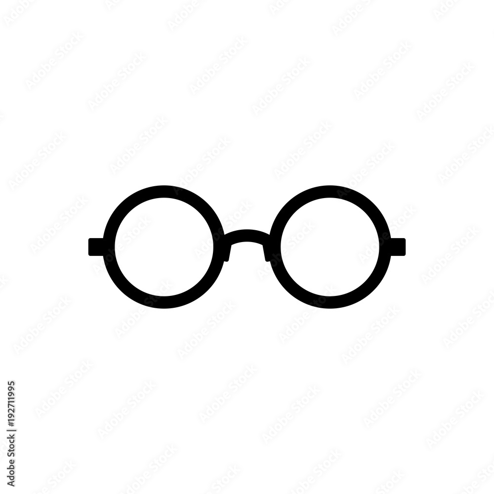 Sunglasses vector icon. Sunglasses vector icon.