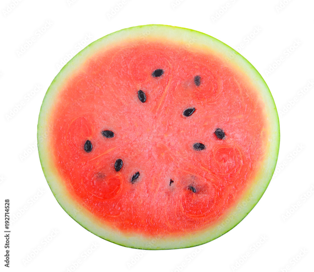 watermelon slice on white background watermelon slice on white background