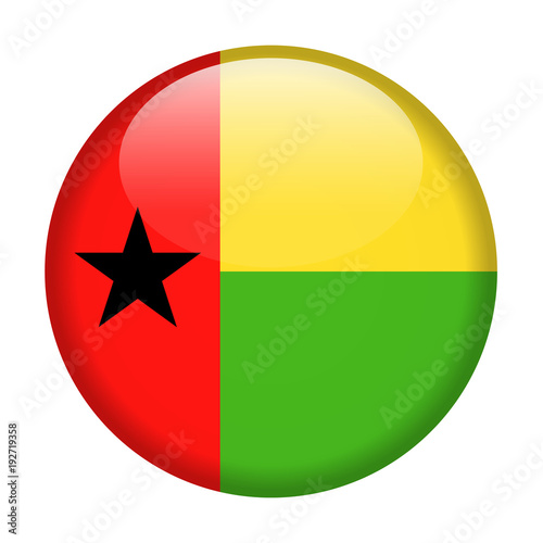 Free Download Guinea-Bissau Flag Vector Round Icon - GFXLoad
