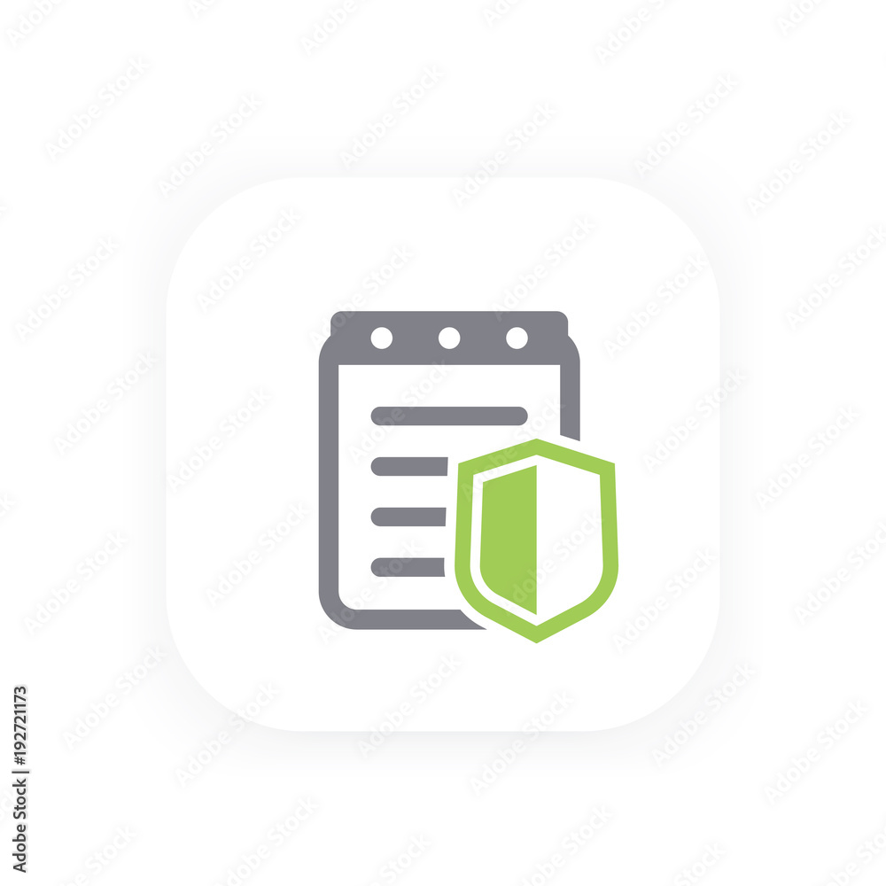 insurance policy icon