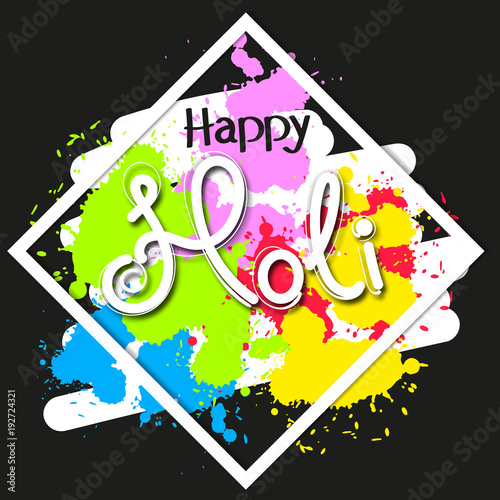 Happy Holi background