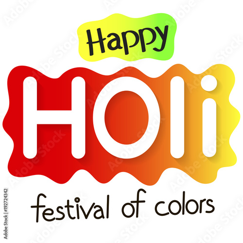 Happy Holi illustration