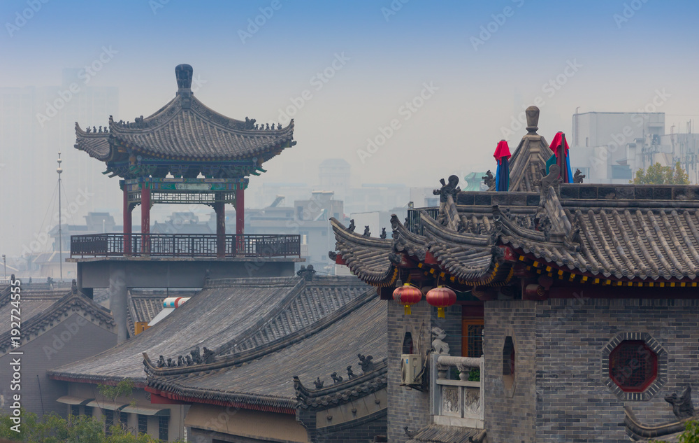 Pagoda architecture in China. Pagoda architecture in China.
