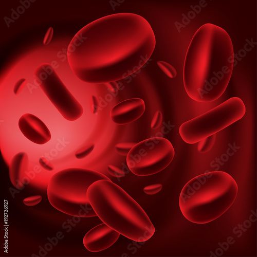 Blood cells background
