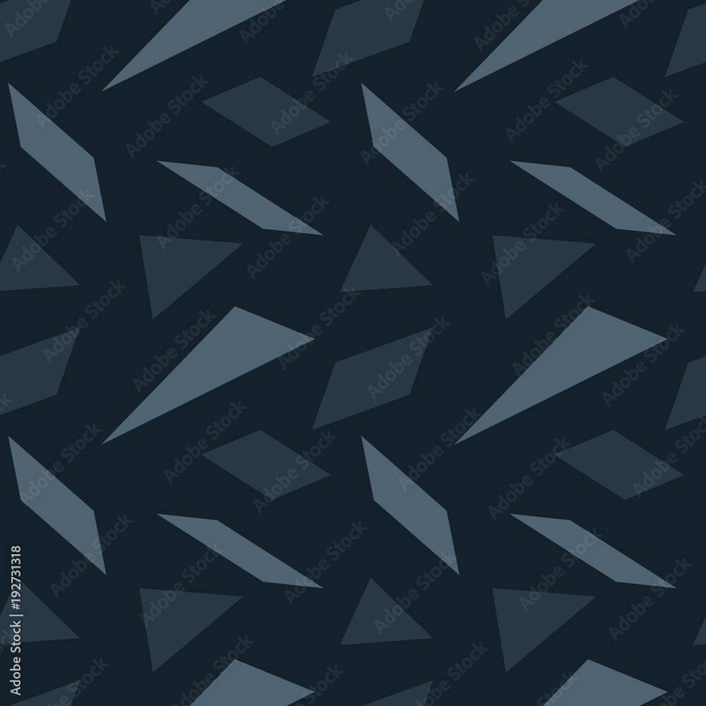 Sharp glass pieces seamless pattern. For print, fashion design, wrapping, wallpaper