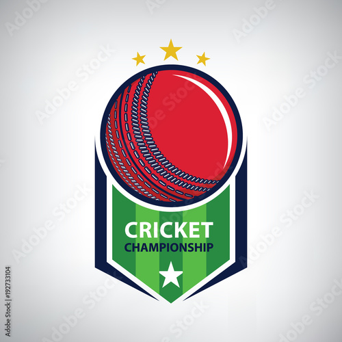 Cricket championship logo
