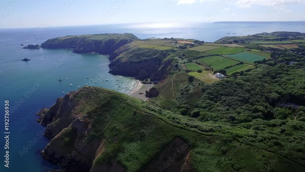 Fly above Sark the crown jewel of the Channel Islands, United Kingdom ( aerial footage ) Fly above Sark the crown jewel of the Channel Islands, United Kingdom ( aerial footage )