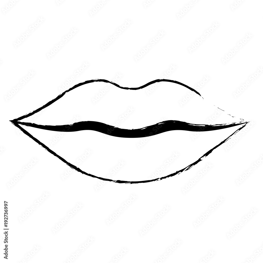 lips female isolated icon vector illustration design lips female isolated icon vector illustration design