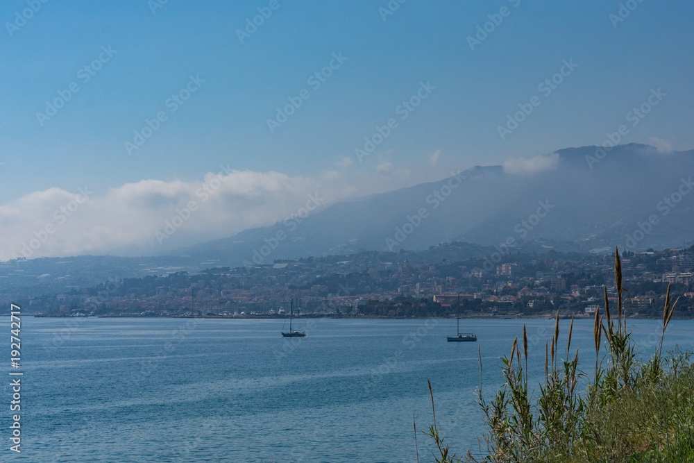 Panorama di Sanremo, Liguria - Italia