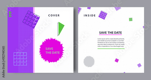 Abstract geometric background design. Minimalist style