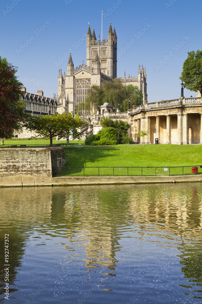 Bath Abbey Reflection