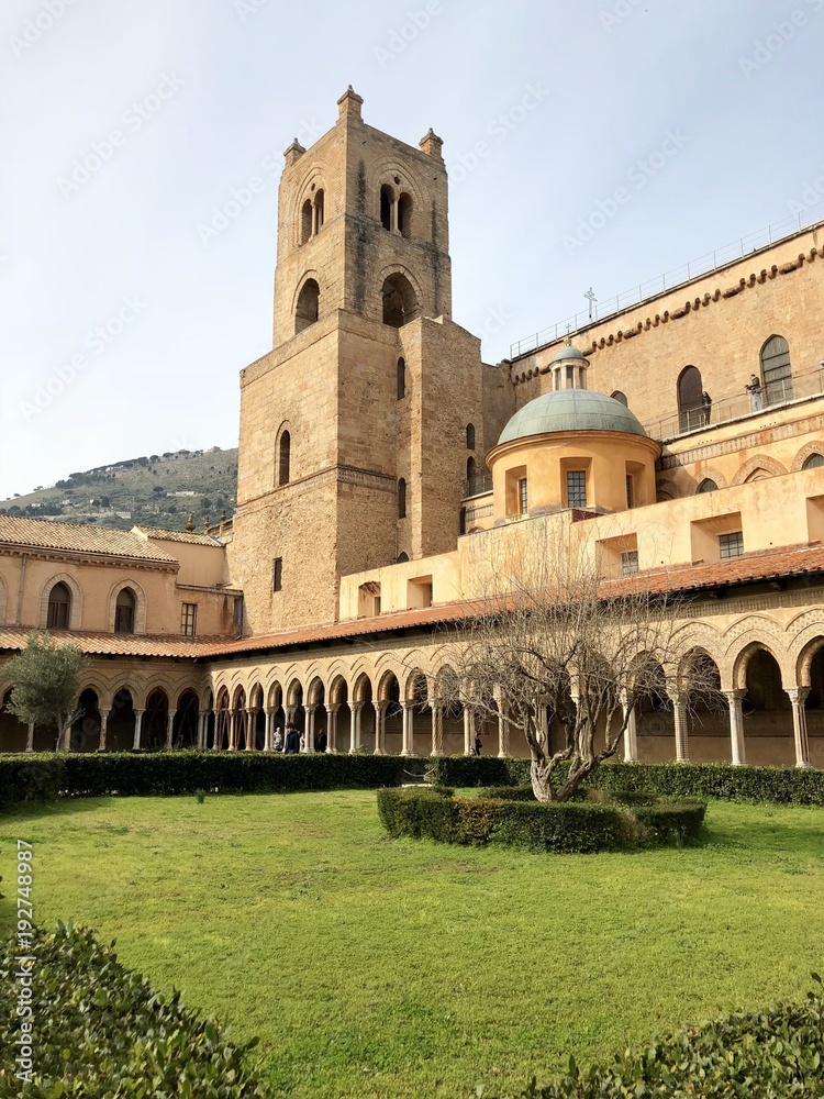 Il chiostro della Cattedrale di Monreale - Palermo