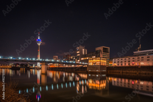Düsseldorf Hafen Panorama
