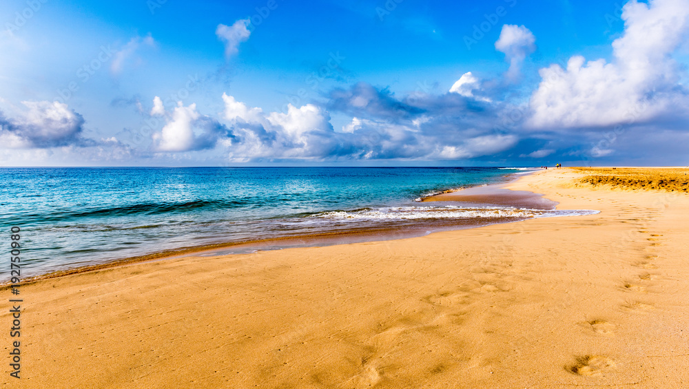 Cape verde island Ocean landscape