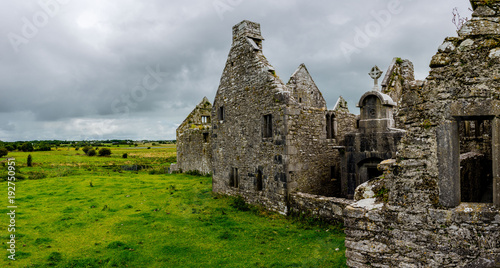 Landscapes of Ireland. Ruin...