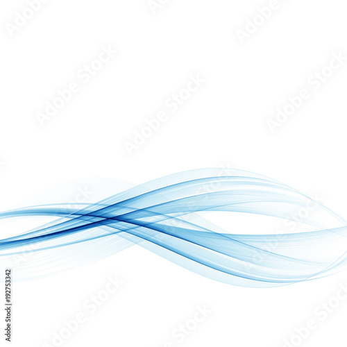 vector transparent blue wave background © lesikvit