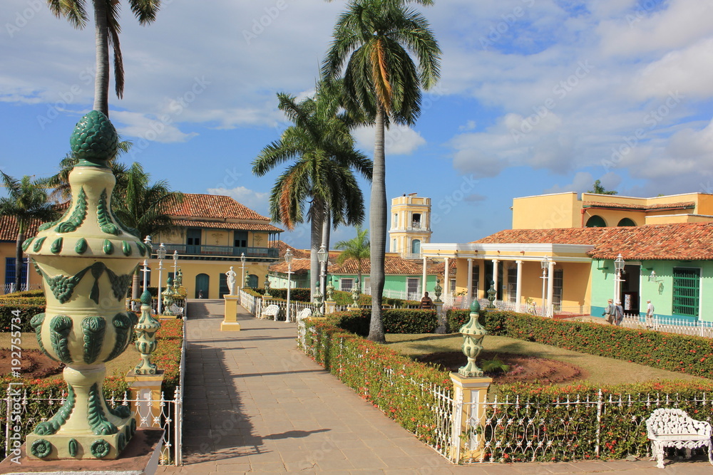 Plaza Mayor in Trinidad Cuba