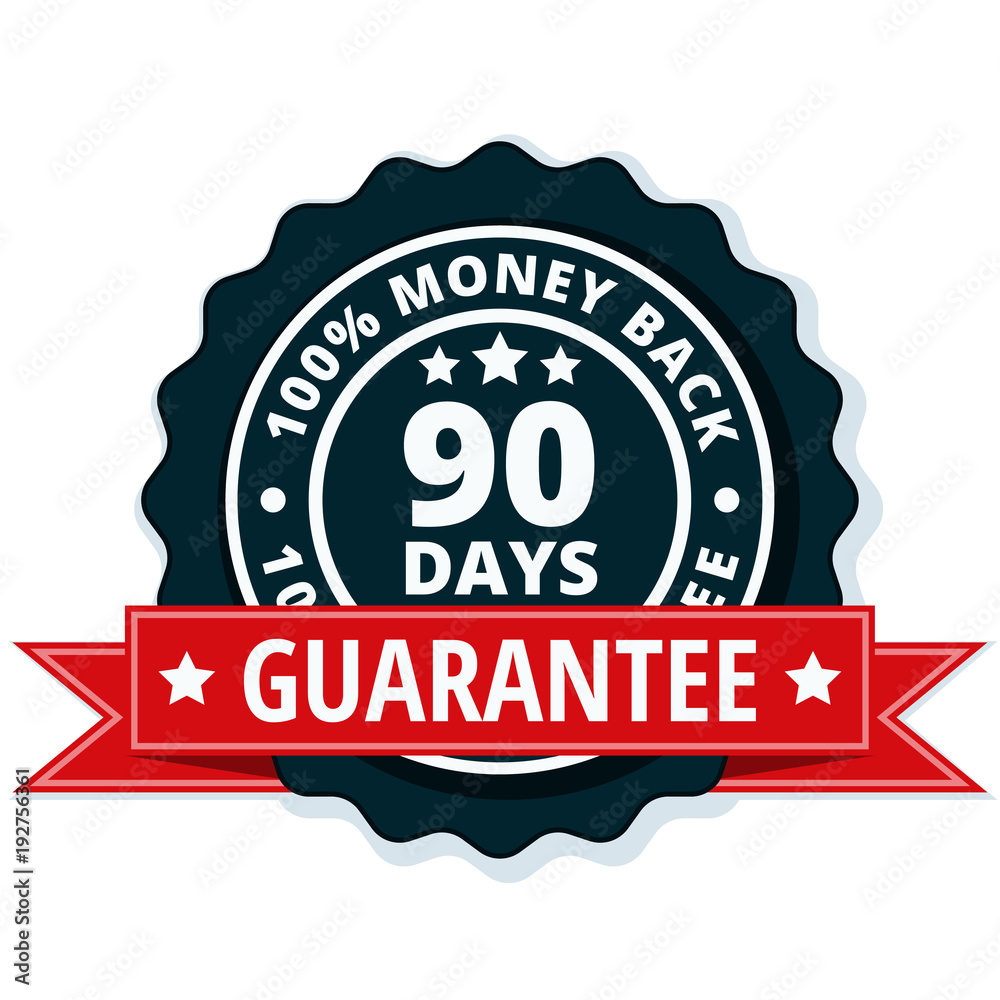 90 Days Money Back illustration 90 Days Money Back illustration
