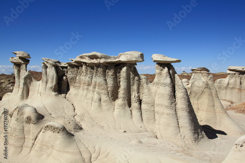 Hoodoos und Badlands Bisti Wilderness Area New Mexico USA photo