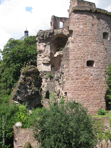 Turm des Heidelberger Schlosses photo