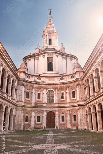 Rome, Saint Yves at La Sapienza (Church of Sant'Ivo alla Sapienza) photo