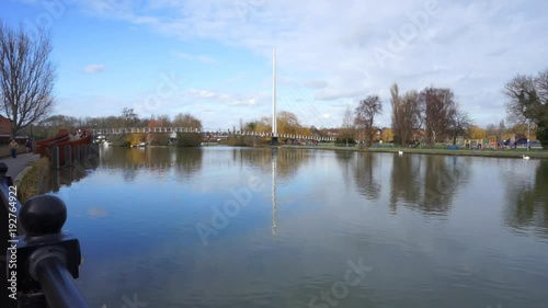 The River Thames at Reading in Berkshire