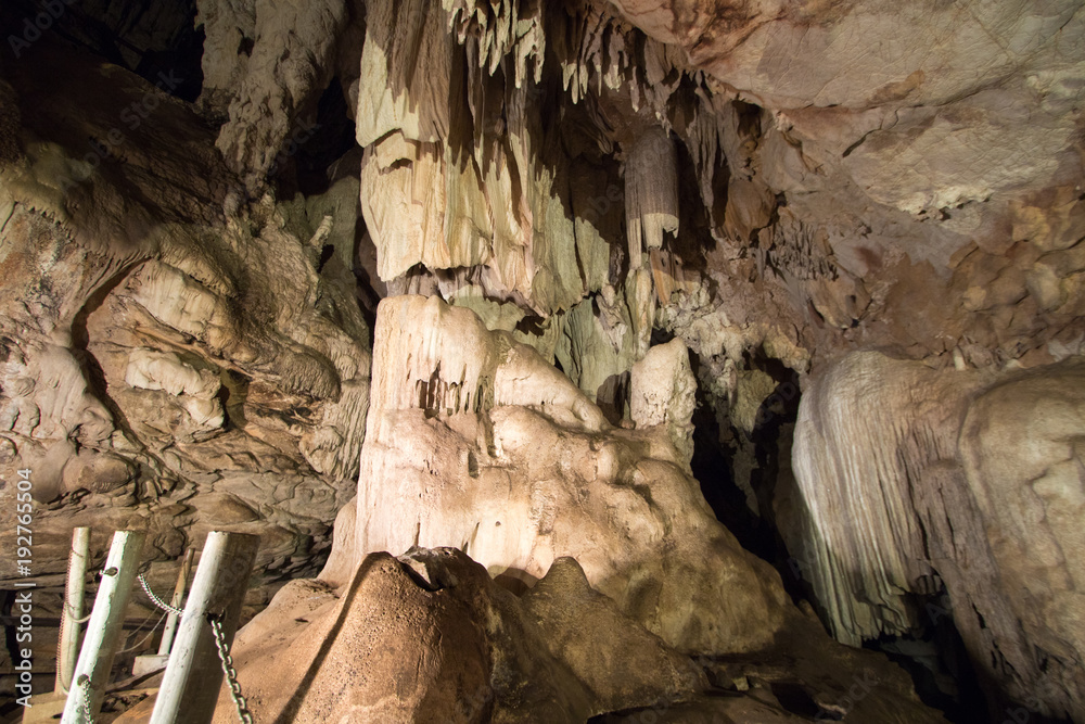 Tham Lod is a cave system in Mae Hong Son Province, northern Thailand