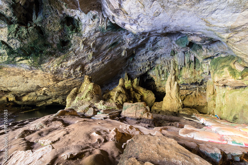Tham Lod is a cave system in Mae Hong Son Province, northern Thailand