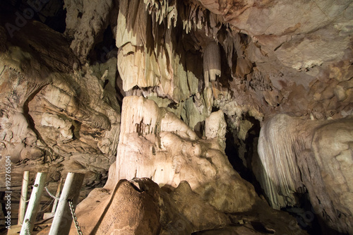 Fototapeta Naklejka Na Ścianę i Meble -  Tham Lod is a cave system in Mae Hong Son Province, northern Thailand