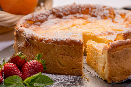 Käsekuchen hausgemacht 