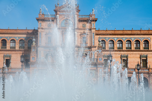 Plaza de Espana in Seville