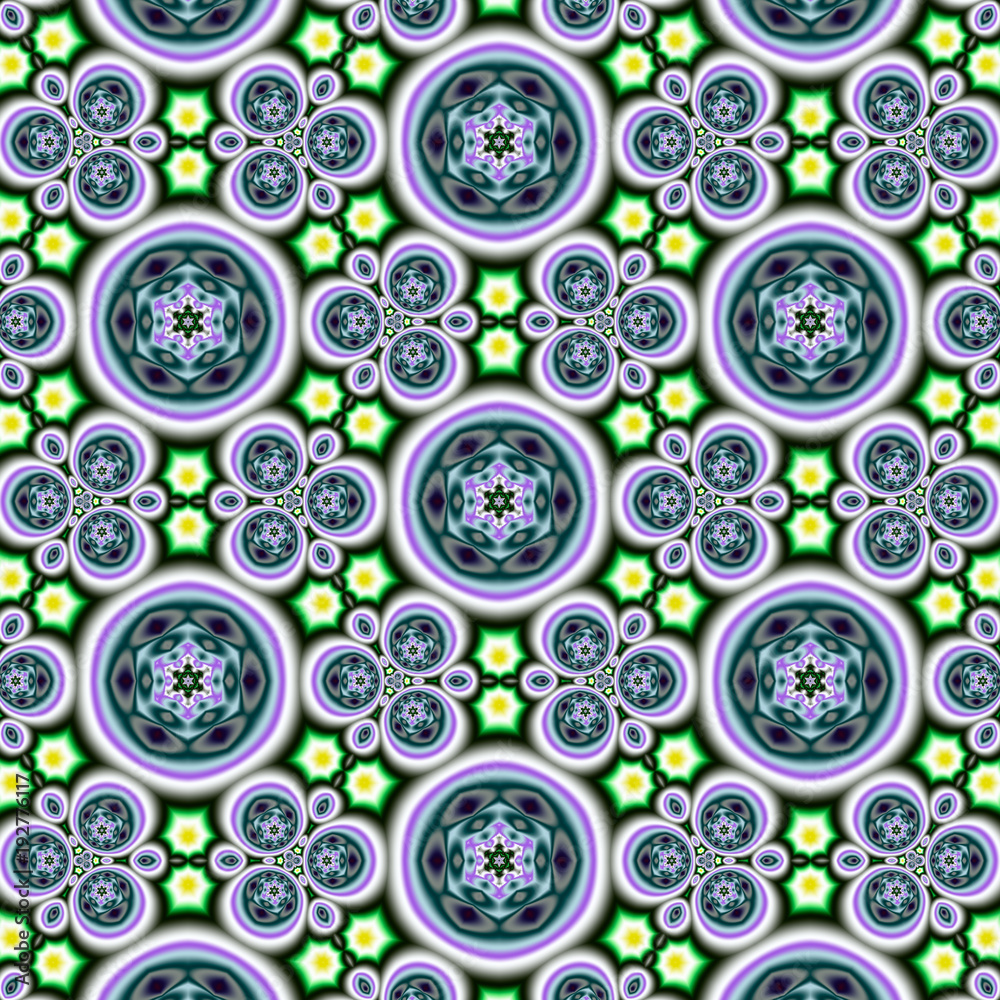 Abstract fractal geometric background computer-generated image Abstract fractal geometric background computer-generated image