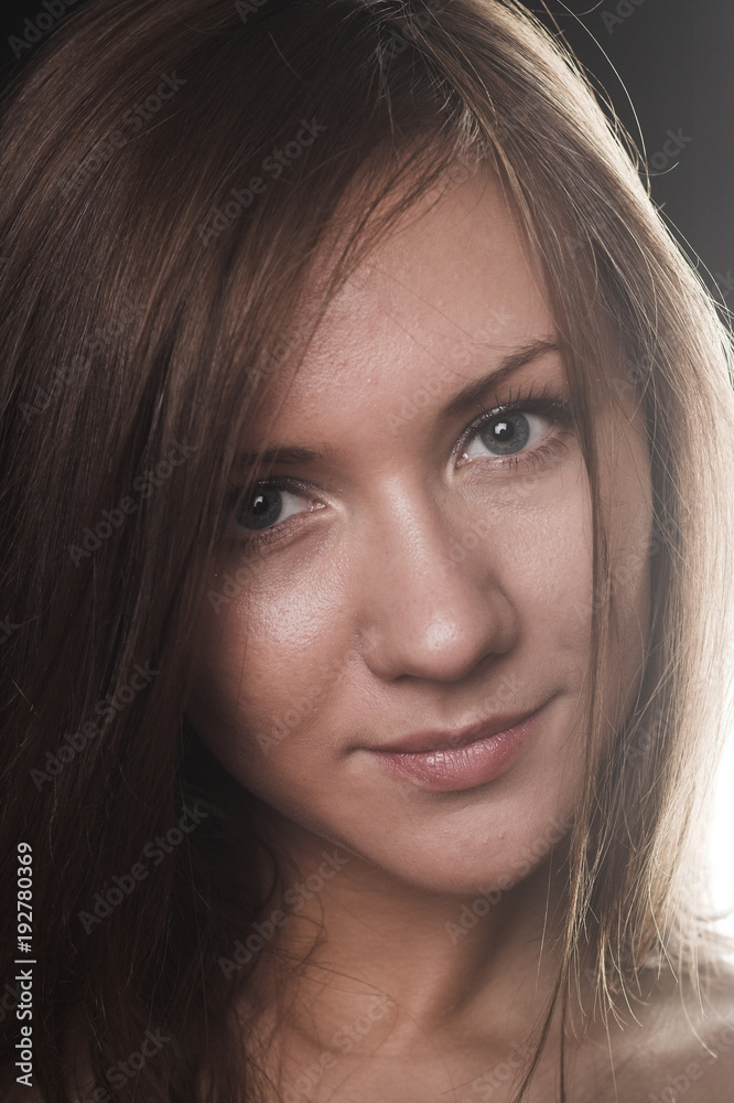 woman portrait, studio shoot woman portrait, studio shoot