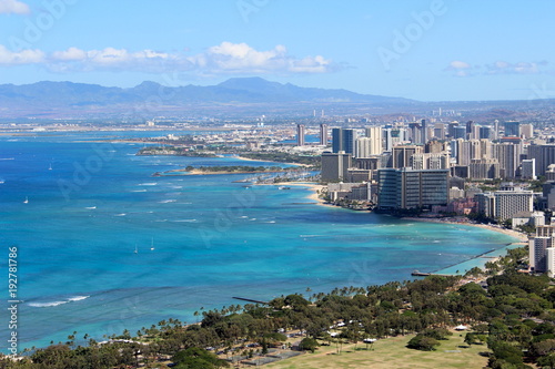 view from mt. Diamond heads © ゆず