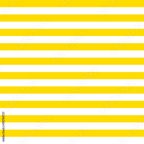 Summer background horizontal stripe pattern seamless yellow and white.