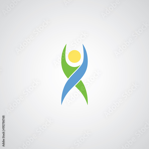 logo for healty life