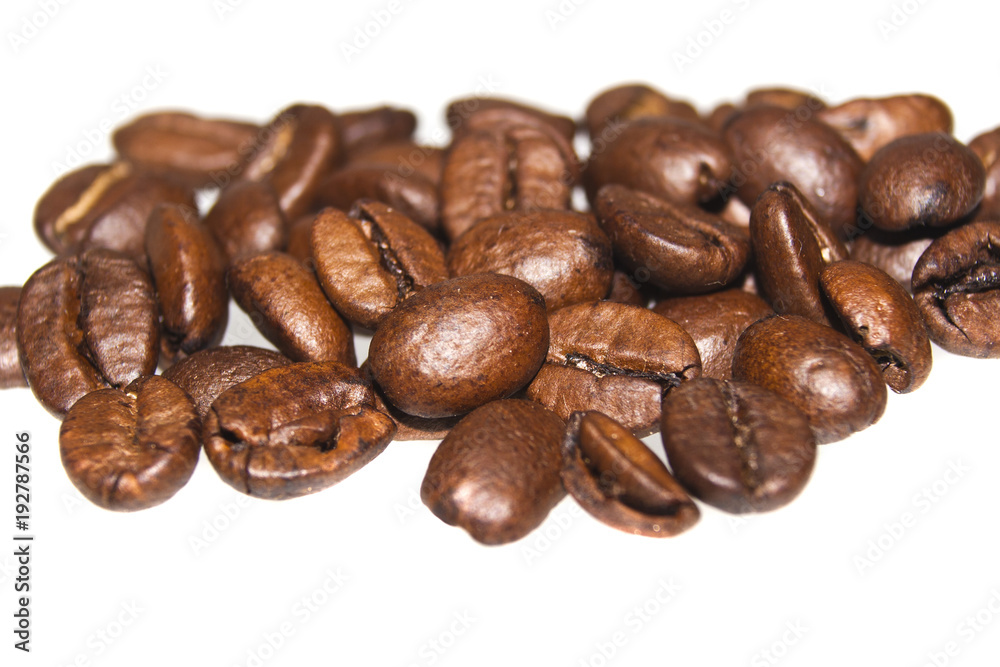 Obraz premium coffee isolated on white background