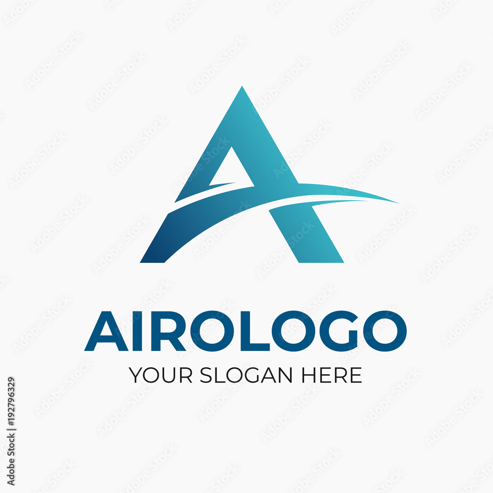 A letter logo A letter logo